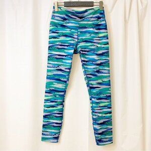 Lululemon Blue, Green, Purple High Times Legging Pant "Seven Wonders Multi" 8